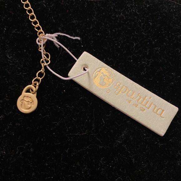 Spartina 449 Oyster Necklace – Gold Plated with Pearl Accents (NEW) - Picture 3 of 4